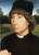 Portrait Of A Young Man Before A Landscape by Hans Memling