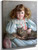 Portrait Of Ada May Malcolm By David Comba Adamson By David Comba Adamson