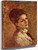 Portrait Of Alexandrina Filionescu By Nicolae Grigorescu