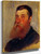 Portrait Of An English Painter, Bordighera By Claude Oscar Monet