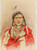 Portrait Of An Indian By Charles Marion Russell