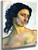 Portrait Of An Italian Woman, Giulia Leonardi By Ferdinand Hodler  By Ferdinand Hodler