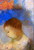 Portrait Of Ari Redon In Profile By Odilon Redon