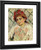 Portrait Of Blanche Hoschede At 14 Years Of Age By Claude Oscar Monet