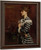 Portrait Of Christabel Cockerell By Arthur Hacker By Arthur Hacker
