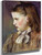 Portrait Of Eugenie Estruc By Camille Pissarro
