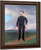 Portrait Of Frumence Biche In Uniform By Henri Rousseau Portrait Of Frumence Biche In Uniform By Henri Rousseau