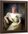 Portrait Of Majsen Lundblad By Johan Krouthen