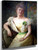Portrait Of Majsen Lundblad By Johan Krouthen