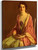 Portrait Of Miss Julia Mcguire By Sir John Lavery, R.A. By Sir John Lavery, R.A.