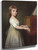 Portrait Of Miss Margaret Casson At The Piano By George Romney