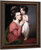 Portrait Of Mrs Henrietta Morris And Her Son John By George Romney