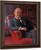 Portrait Of Navy Treasurer Gustaf Lundblad By Johan Krouthen