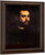 Portrait Of Poet Richart By Ignacio Pinazo Camarlench Oil on Canvas Reproduction