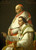 Portrait Of Pope Pius Vii And Cardinal Caprara By Jacques Louis David By Jacques Louis David