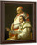 Portrait Of Pope Pius Vii And Cardinal Caprara By Jacques Louis David