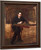 Portrait Of Professor William D. Marks By Thomas Eakins Oil on Canvas Reproduction