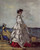 Princess Metternich On The Beach By Eugene Louis Boudin