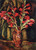 Red Gladiolas In A Vase By Chaim Soutine
