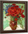 Red Poppies And Daisies By Jose Maria Velasco