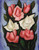 Roses And A Metthey Vase By Marsden Hartley