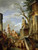 Ruins With A Sibyl And Other Figures By Giovanni Paolo Panini By Giovanni Paolo Panini