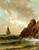 Sailboats Off A Rocky Shore By Alfred Thompson Bricher
