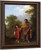 Saint Joseph With The Christ Child By Cornelius Van Poelenburgh