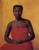 Seated Black Woman, Front View By Felix Vallotton