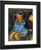 Seated Child In Blue By Chaim Soutine