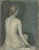 Seated Nude Woman Seen From Behind By Maurice Denis