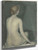Seated Nude Woman Seen From Behind By Maurice Denis
