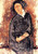 Seated Woman By Amedeo Modigliani