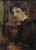 Self Portrait, Called The Little Head By James Ensor By James Ensor