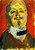 Self Portrait 1 By Alexei Jawlensky By Alexei Jawlensky