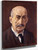 Self Portrait In A Suit, Full Face Bust By Max Liebermann By Max Liebermann