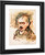 Self Portrait With Moustache By Lovis Corinth By Lovis Corinth