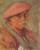 Self Portrait With Red Beret By Jozsef Rippl Ronai