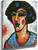 Sicilian Woman By Alexei Jawlensky By Alexei Jawlensky