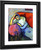 Sitting Woman By Alexei Jawlensky By Alexei Jawlensky