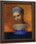 Small Bust Of A Young Girl By Odilon Redon