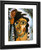 Spanish Woman With Closed Eyes By Alexei Jawlensky By Alexei Jawlensky