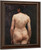 Standing Female Nude, Back View By Emile Friant