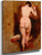 Standing Female Nude, Back View By William Etty By William Etty