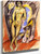 Stehender Akt Vor Dem Zelt By Ernst Ludwig Kirchner By Ernst Ludwig Kirchner