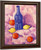 Still Life Blue Bottle, Oranges And Lemons By Marsden Hartley