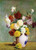 Still Life Of Chrysanthemums In A Canton Vase By Emil Carlsen By Emil Carlsen