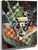 Still Life With Checked Tablecloth By Juan Gris