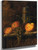 Still Life With Fruit And Vase 1 By William Michael Harnett  By William Michael Harnett