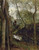 Stream In The Woods By Jean Baptiste Camille Corot